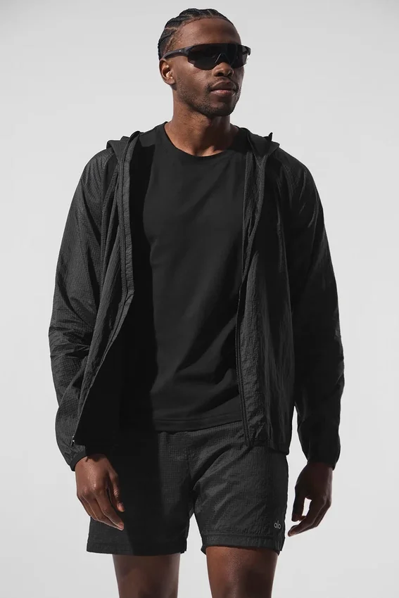 Chaqueta Game Time Ripstop - Negro