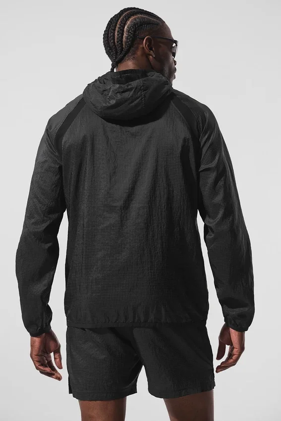 Chaqueta Game Time Ripstop - Negro