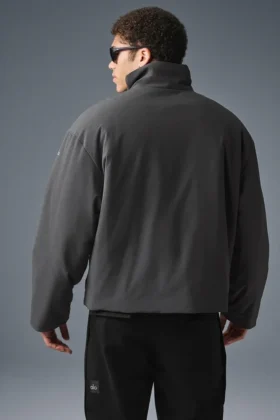 Chaqueta Notable de tejido elástico – Antracita