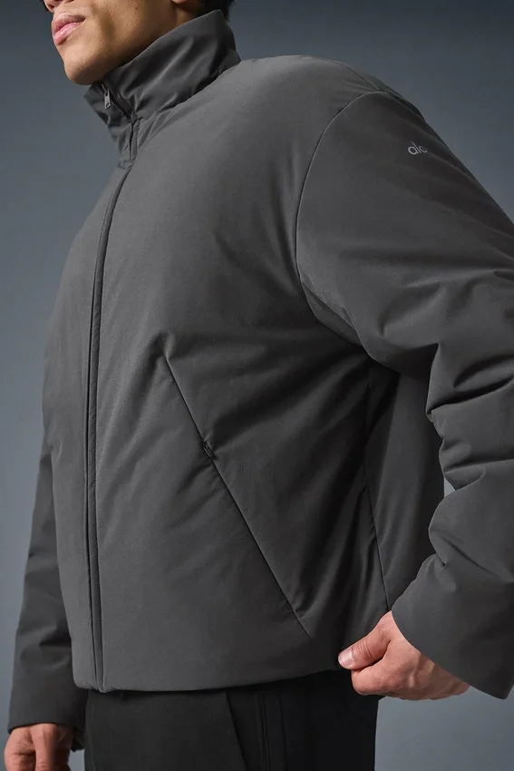 Chaqueta Notable de tejido elástico - Antracita