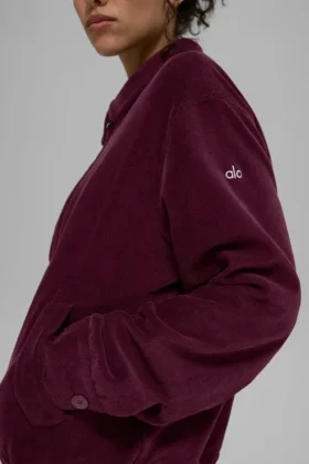 Chaqueta «On Duty» de micropana – Burdeos