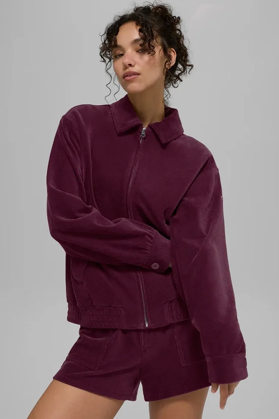 Chaqueta «On Duty» de micropana - Burdeos