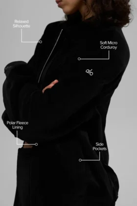 Chaqueta «On Duty» de micropana – Negro