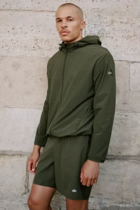 Chaqueta Performance On-The-Go - Verde oliva