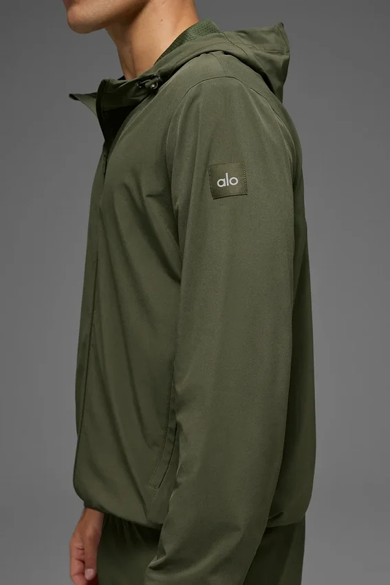 Chaqueta Performance On-The-Go - Verde oliva