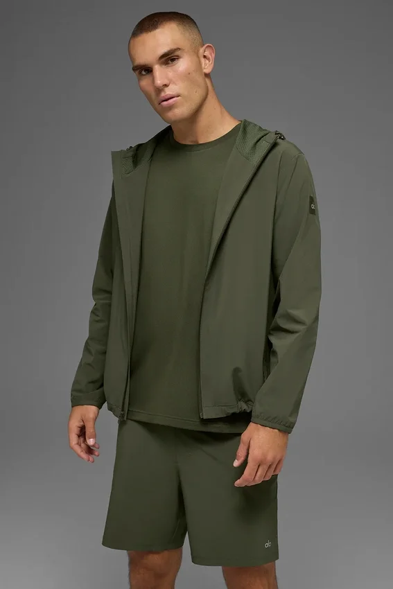 Chaqueta Performance On-The-Go - Verde oliva