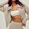 Chaqueta Radiate de cachemira - Avena jaspeada