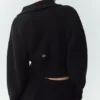 Chaqueta Radiate de cachemira - Negro