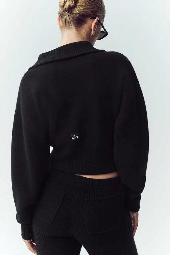Chaqueta Radiate de cachemira - Negro
