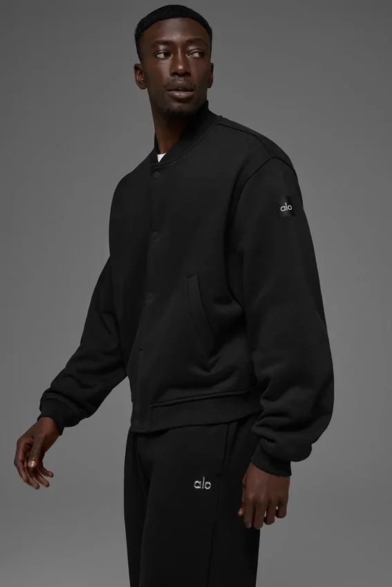 Chaqueta Renown Varsity - Negro