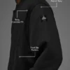 Chaqueta Renown Varsity - Negro