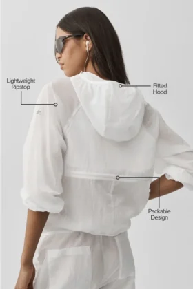 Chaqueta Ripstop Electric – Blanca