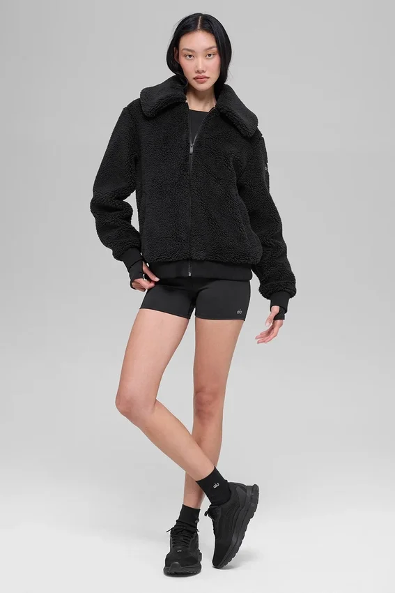 Chaqueta Sherpa Downtown - Negro