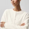 Chaqueta Take Note de forro polar - Marfil