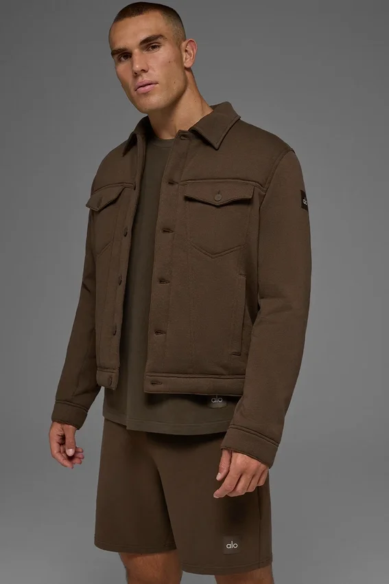 Chaqueta tipo camionero Ease - Espresso