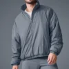 Chaqueta tipo jersé Latitude de peso ligero con media cremallera - Gris acero