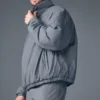 Chaqueta tipo jersé Latitude de peso ligero con media cremallera - Gris acero