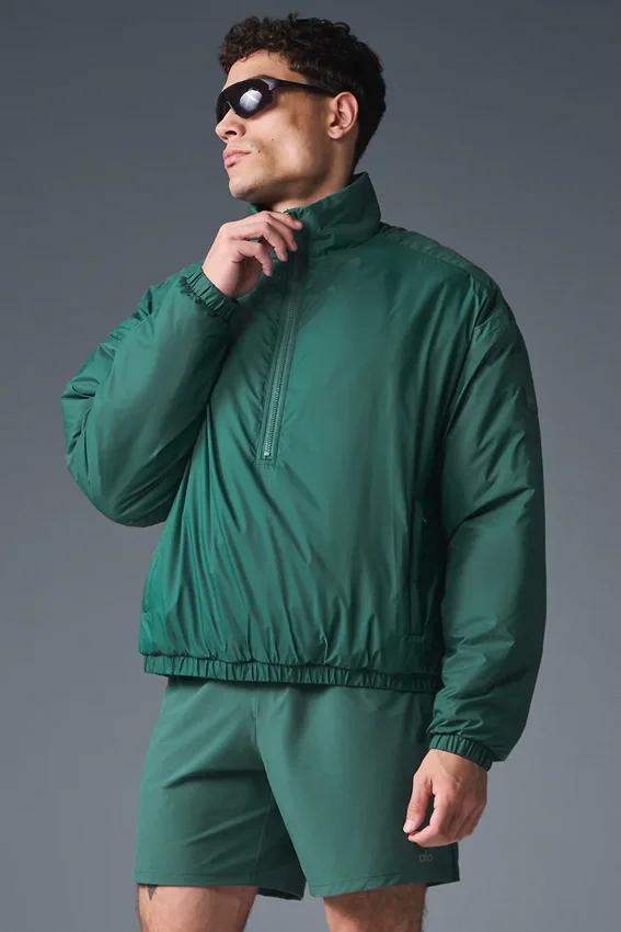 Chaqueta tipo jersé Latitude ligera con media cremallera - Hiedra de invierno