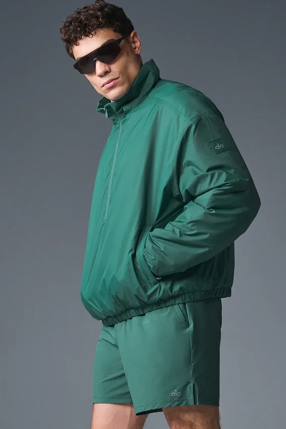 Chaqueta tipo jersé Latitude ligera con media cremallera - Hiedra de invierno