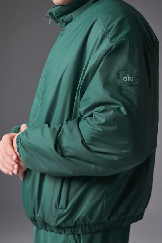 Chaqueta tipo jersé Latitude ligera con media cremallera - Hiedra de invierno