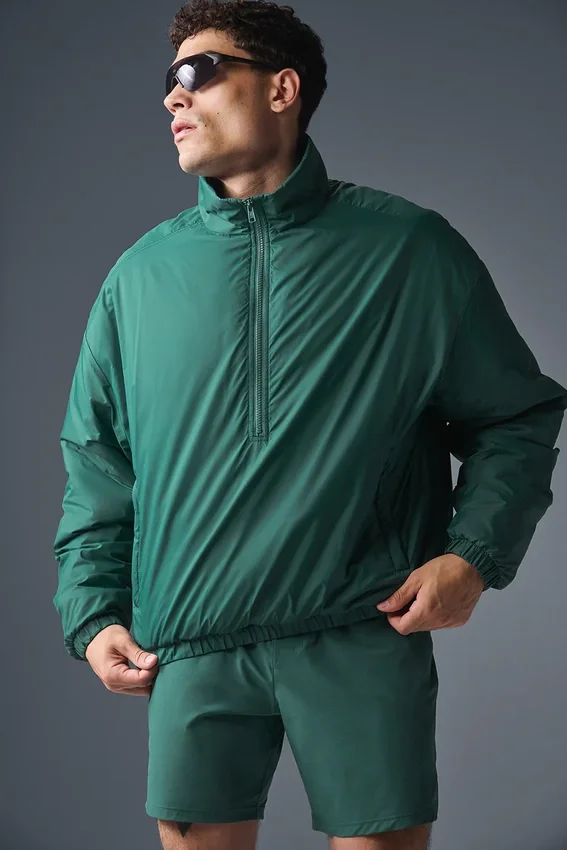Chaqueta tipo jersé Latitude ligera con media cremallera - Hiedra de invierno