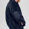 Chaqueta tipo shacket Sherpa Edge - Azul marino