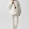 Chaqueta tipo shacket Sherpa Edge - Marfil