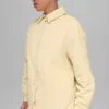 Chaqueta tipo shacket Socialite - Amarillo Candlelight