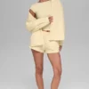Chaqueta tipo shacket Socialite - Amarillo Candlelight