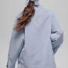 Chaqueta tipo «shacket» Socialite - Escarcha de invierno