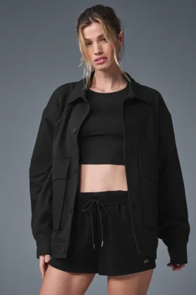 Chaqueta unisex One Up - Negro