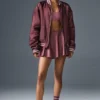 Chaqueta universitaria Afterglow - Burdeos trufado
