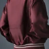 Chaqueta universitaria Afterglow - Burdeos trufado