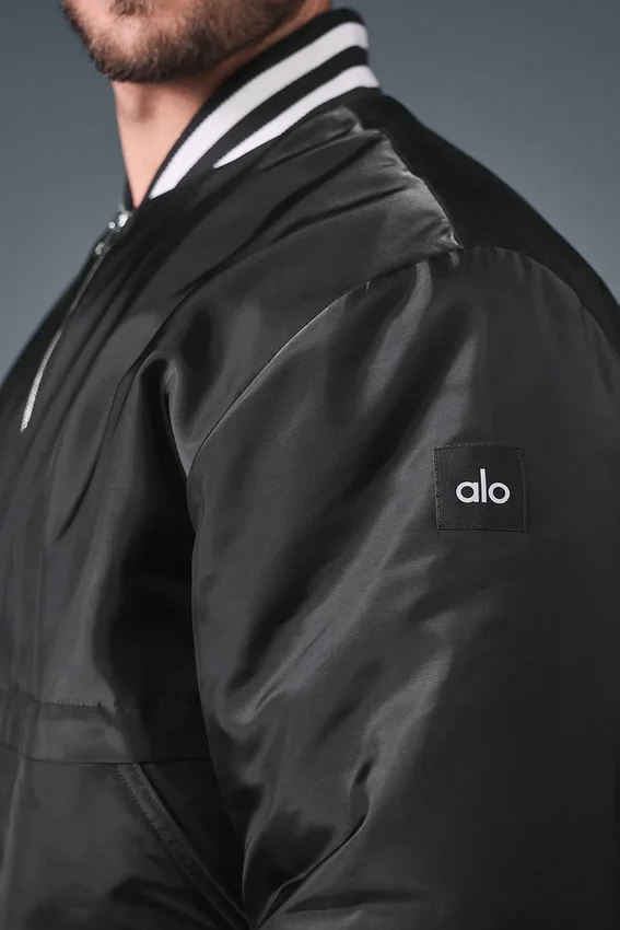 Chaqueta universitaria Afterglow - Negro