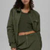 Chaqueta Work It Bomber - Verde oliva