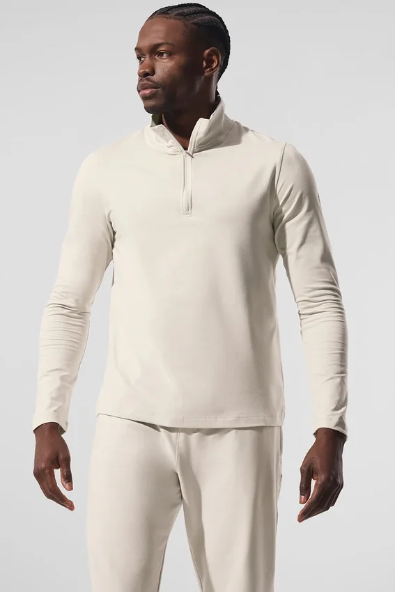 Conquer 1/4 Zip Reform de manga larga - Bone