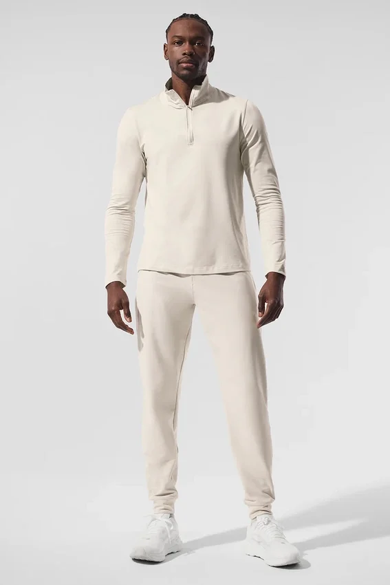 Conquer 1/4 Zip Reform de manga larga - Bone