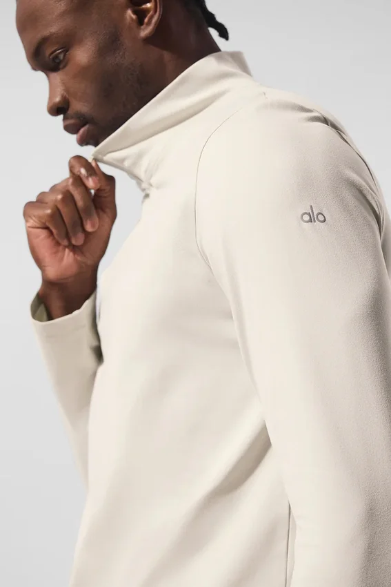 Conquer 1/4 Zip Reform de manga larga - Bone