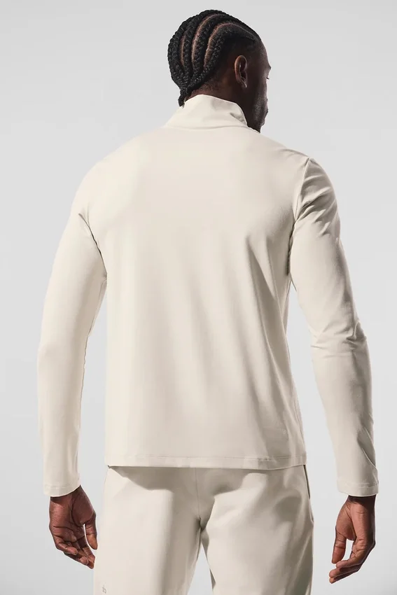 Conquer 1/4 Zip Reform de manga larga - Bone