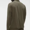Conquer 1/4 Zip Reform de manga larga - Verde olivo