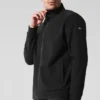 Conquer Max con cuello alto y cremallera completa - Negro
