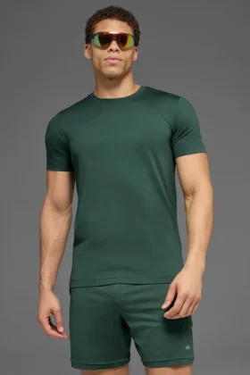 Conquer Reform, camiseta de cuello redondo y manga corta - Verde trébol