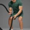 Conquer Reform, camiseta de cuello redondo y manga corta - Verde trébol