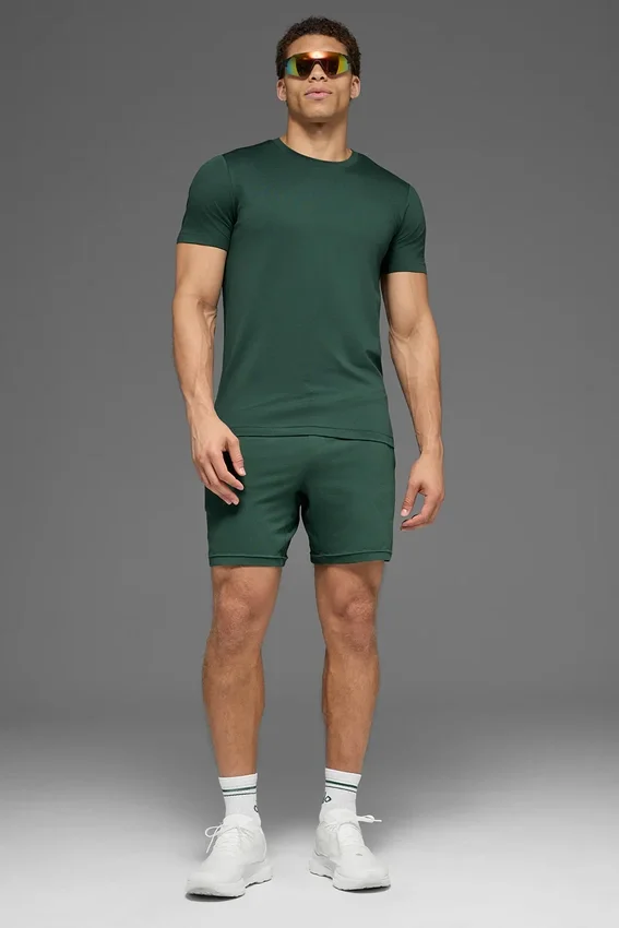 Conquer Reform, camiseta de cuello redondo y manga corta - Verde trébol
