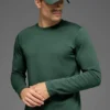 Conquer Reform de cuello redondo y manga larga - Verde trébol