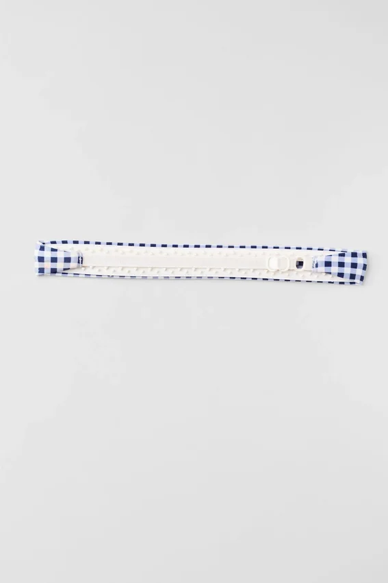 Diadema Gingham Airlift So Smooth - Cuadros azul marino
