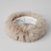 Diademas Wintersun de peluche sintético opulentos - Oat