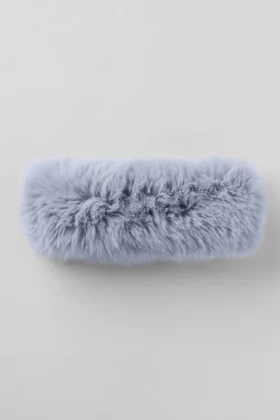 Diademas Wintersun de peluche sintético opulentos - Winter Frost