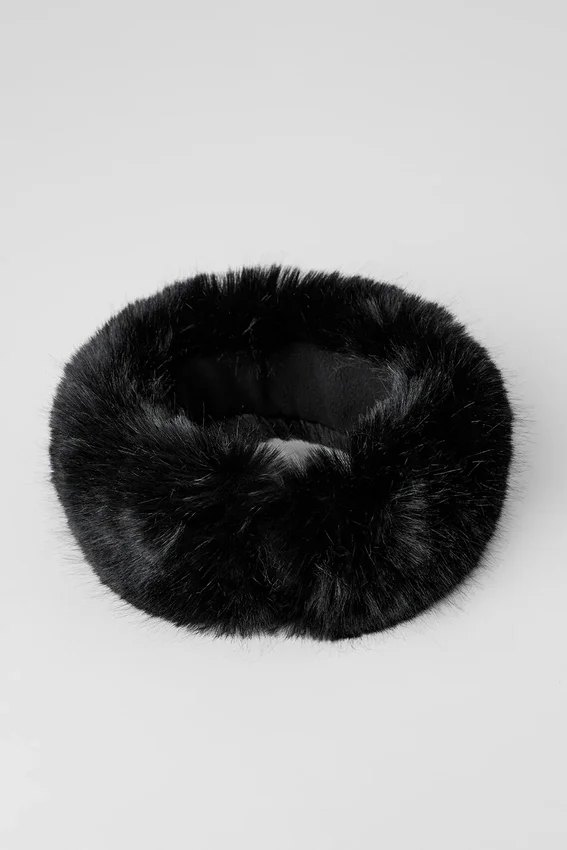 Diademas Wintersun de piel sintética opulenta - Negro