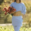 Falda Accolade - Azul Provenza claro
